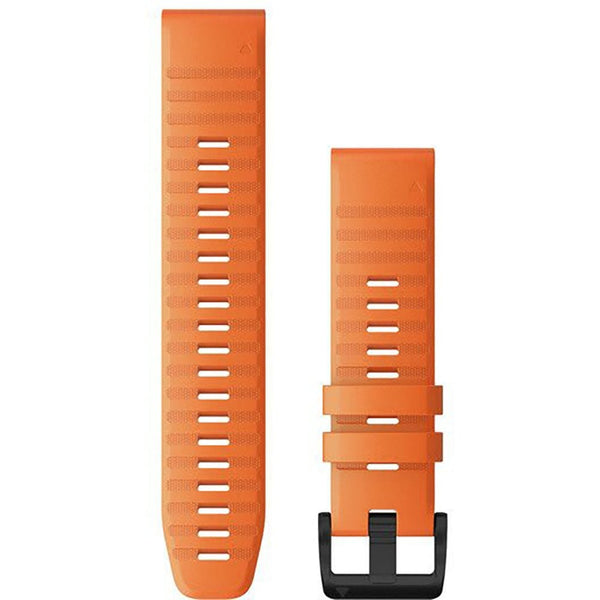Garmin Quickfit® 22mm Ember Orange Silicone Watch Strap