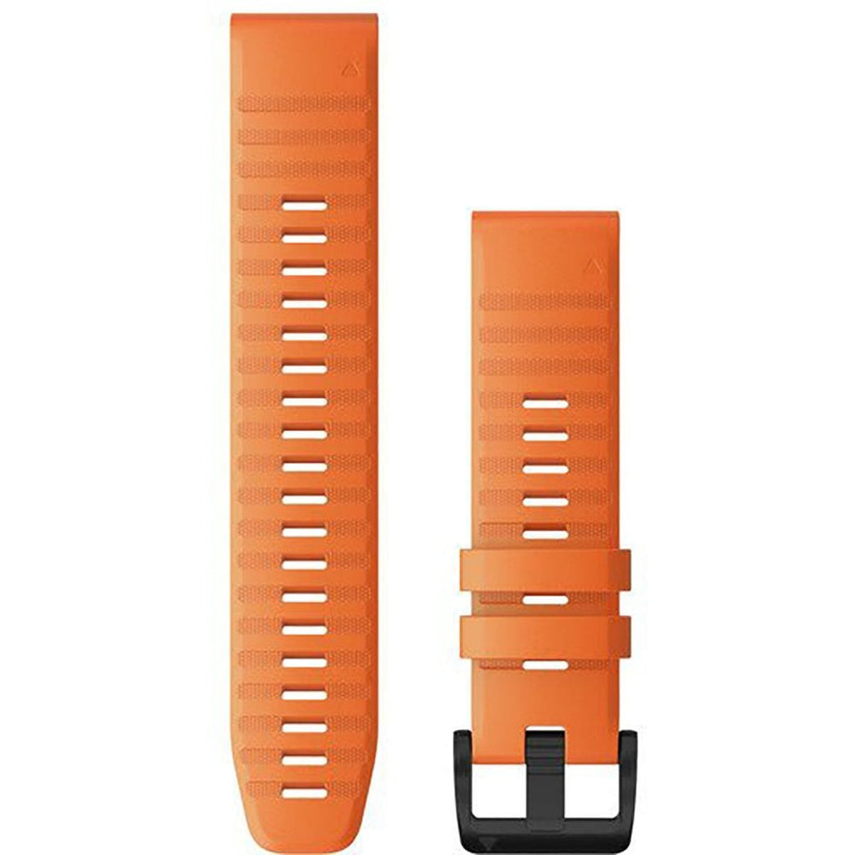 Garmin Quickfit® 22mm Ember Orange Silicone Watch Strap