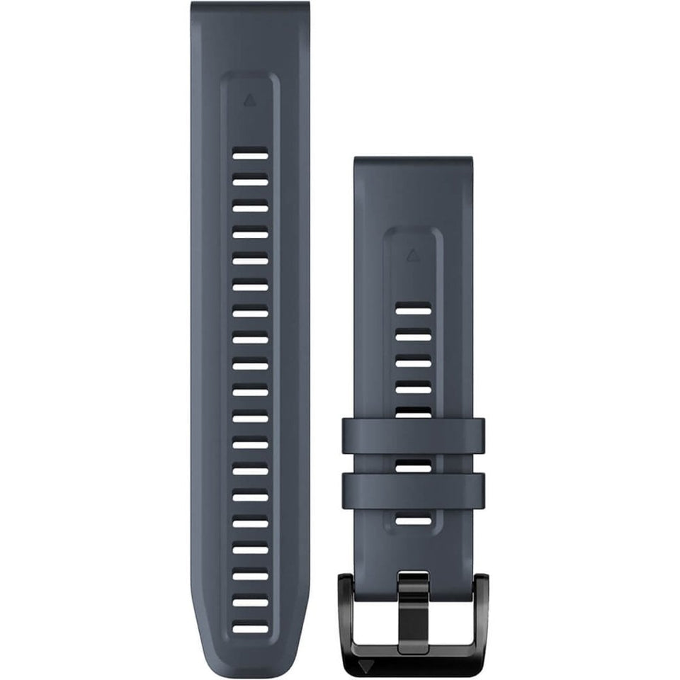Garmin Quickfit® 22mm Granite Blue Silicone Watch Strap