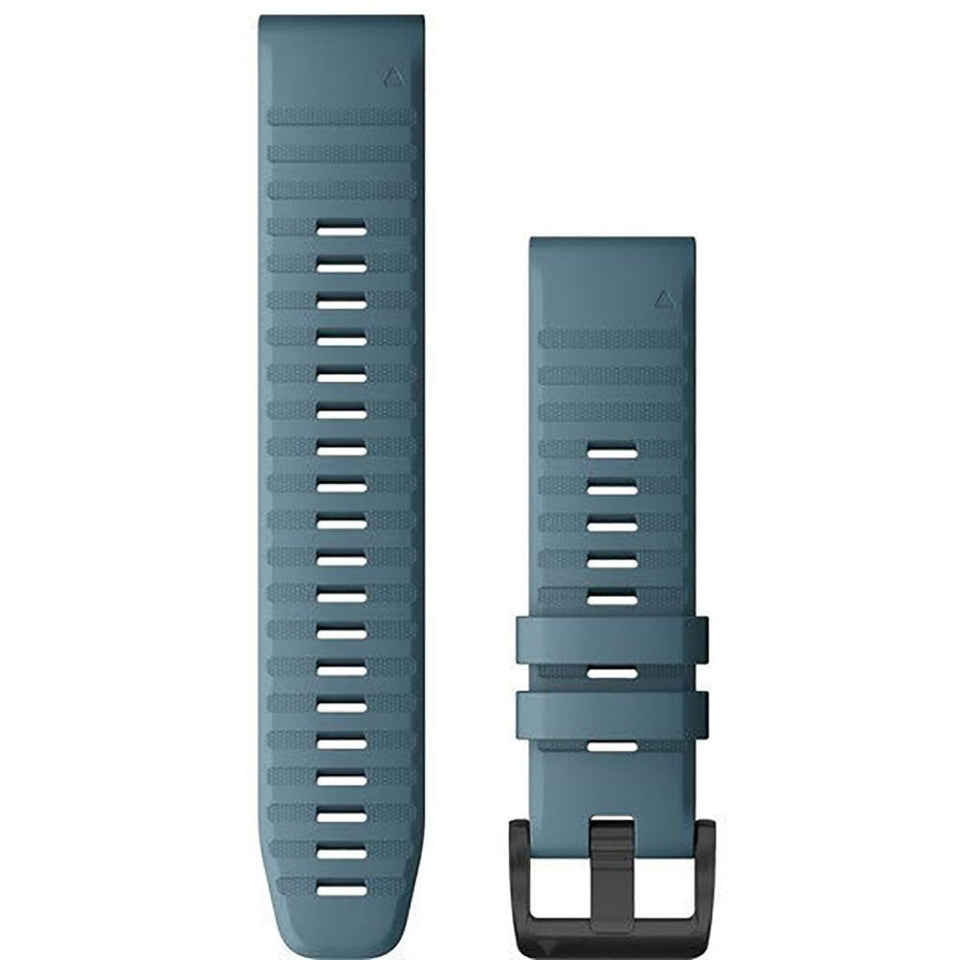 Garmin Quickfit® 22mm Lakeside Blue Silicone Watch Strap