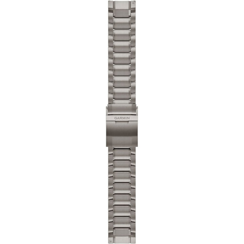 Garmin Quickfit® 22mm (Marq™) Hardened Swept-Link Titanium Bracelet Watch Strap
