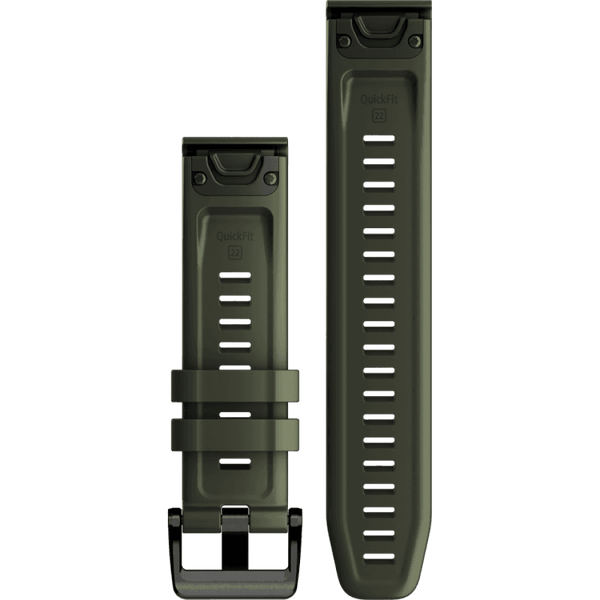 Garmin Quickfit® 22mm Moss Silicone Watch Strap