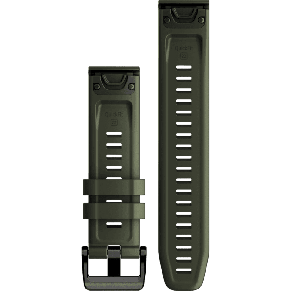 Garmin Quickfit® 22mm Moss Silicone Watch Strap