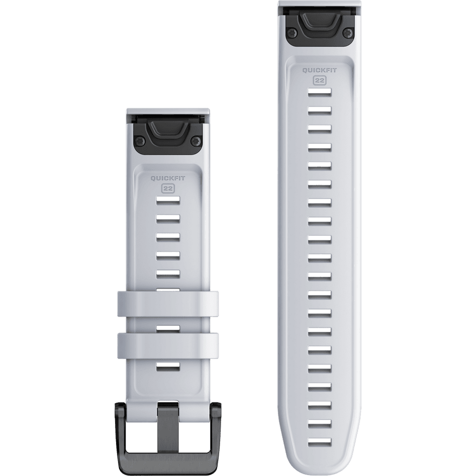 Garmin Quickfit 22mm Whitestone Silicone Watch Strap