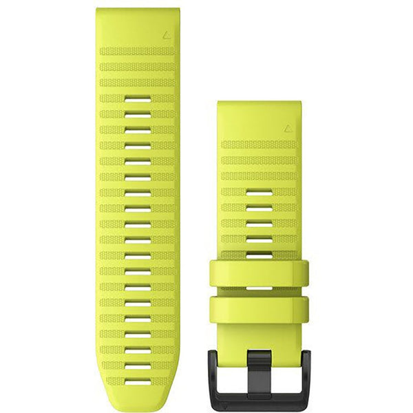 Garmin Quickfit® 26mm Amp Yellow Silicone Watch Strap