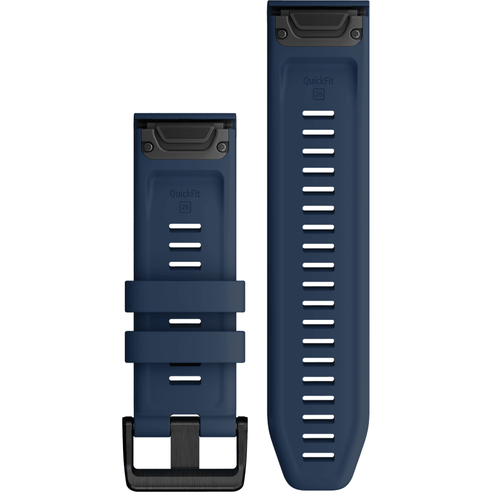 Garmin Quickfit® 26mm Captain Blue Silicone Watch Strap