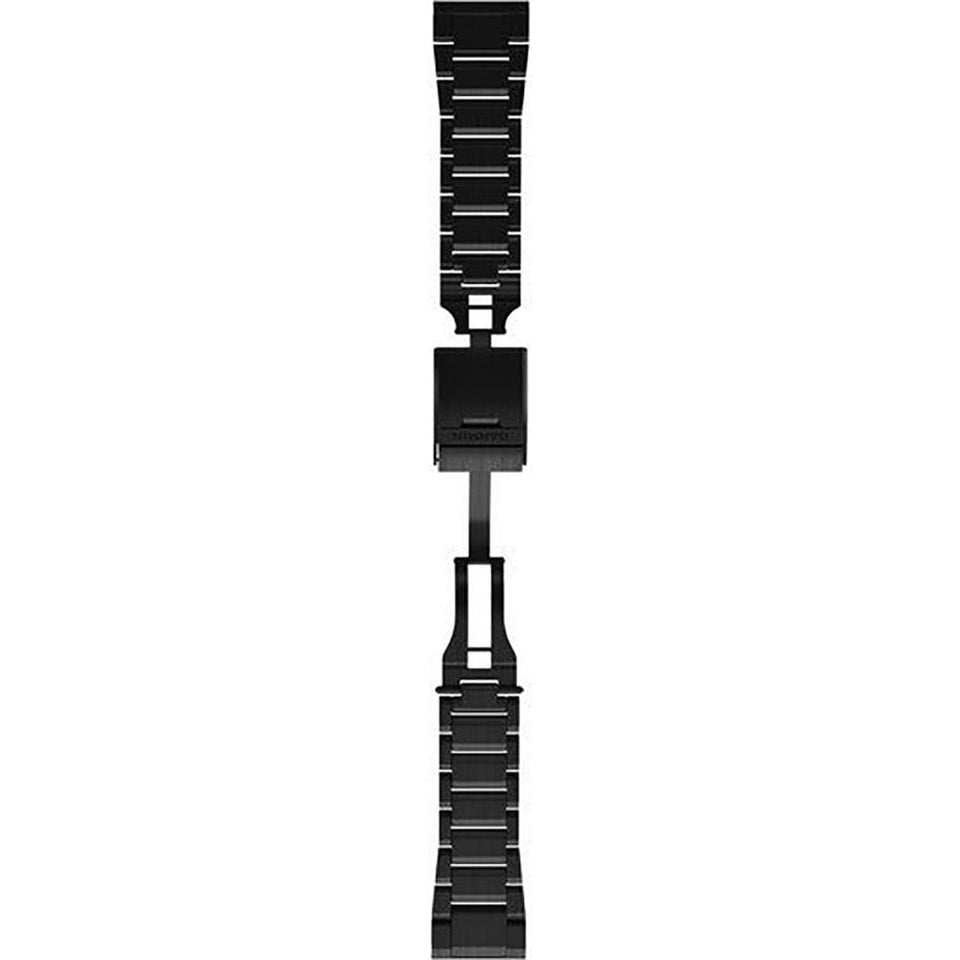Garmin Quickfit® 26mm Carbon Gray DLC Titanium Watch Strap