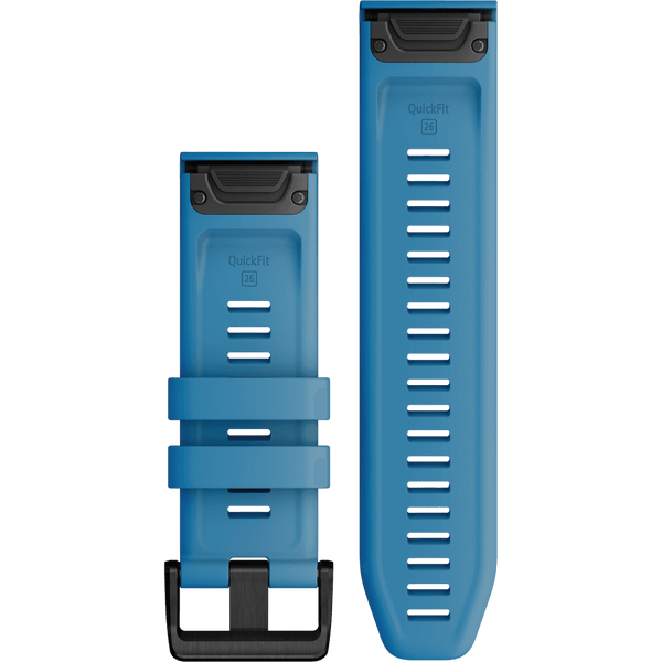 Garmin Quickfit® 26mm Cirrus Blue Silicone Watch Strap