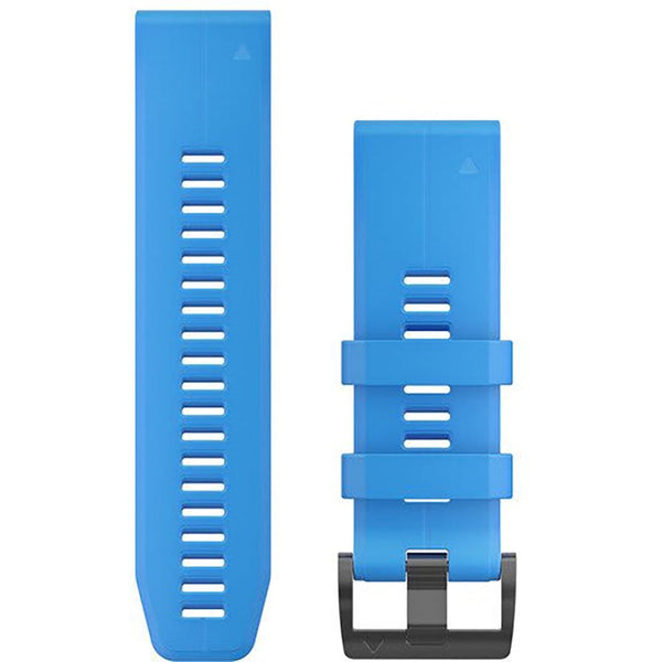 Garmin Quickfit® 26mm Cyan Blue Silicone Watch Strap