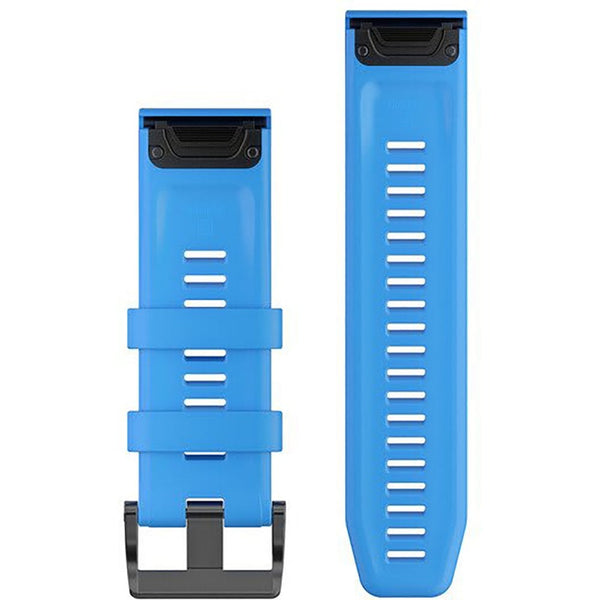 Garmin Quickfit® 26mm Cyan Blue Silicone Watch Strap