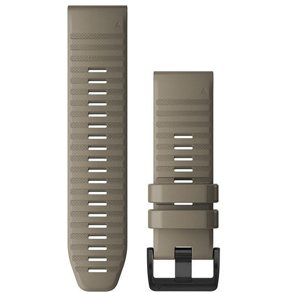 Garmin Quickfit® 26mm Dark Sandstone Silicone Watch Strap
