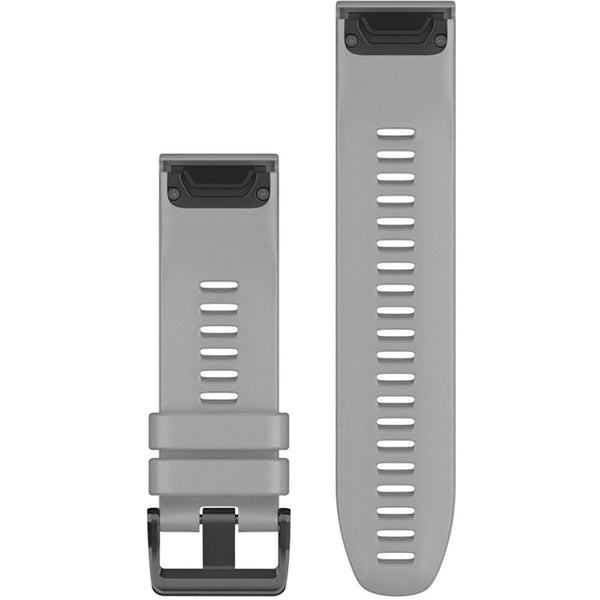 Garmin Quickfit® 26mm Dive Powder Grey Silicone (3-Piece Dive Set) Watch Strap