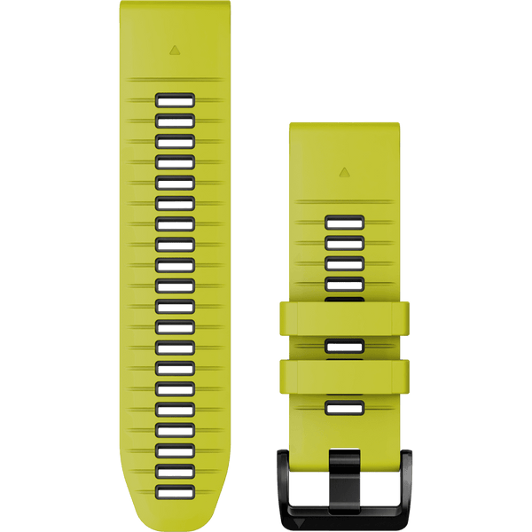 Garmin Quickfit® 26mm Electric Lime/Graphite Silicone Watch Strap