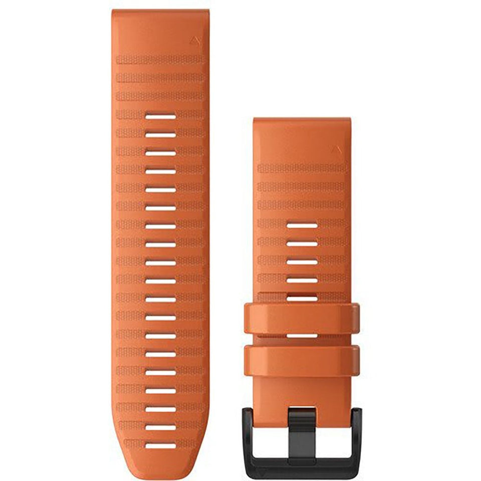 Garmin Quickfit® 26mm Ember Orange Silicone Watch Strap