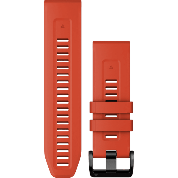 Garmin Quickfit® 26mm Flame Red Silicone Watch Strap