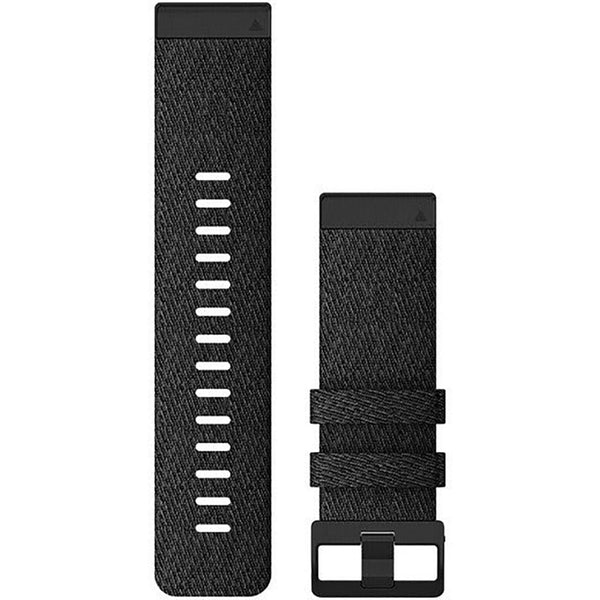 Garmin Quickfit® 26mm Heathered Black Nylon Watch Strap
