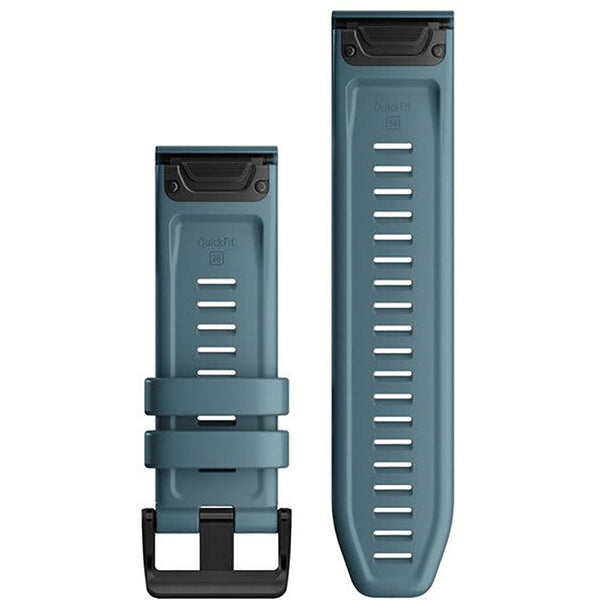 Garmin Quickfit® 26mm Lakeside Blue Silicone Watch Strap
