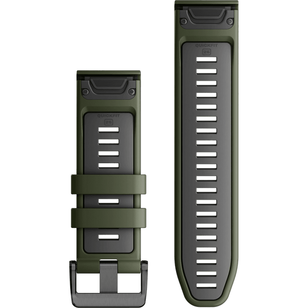 Garmin Quickfit® 26mm Moss/Graphite Silicone Watch Strap