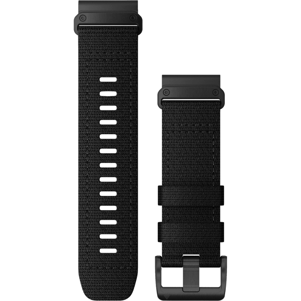 Garmin Quickfit® 26mm Tactical Black Nylon Watch Strap