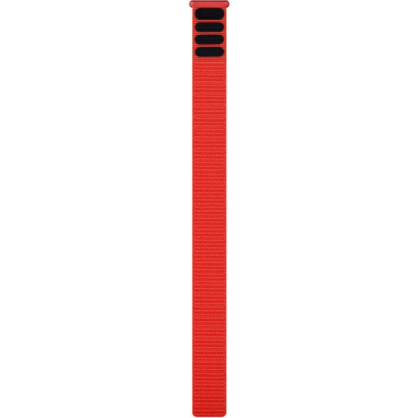 Garmin UltraFit Nylon 22mm Flame Red Watch Strap