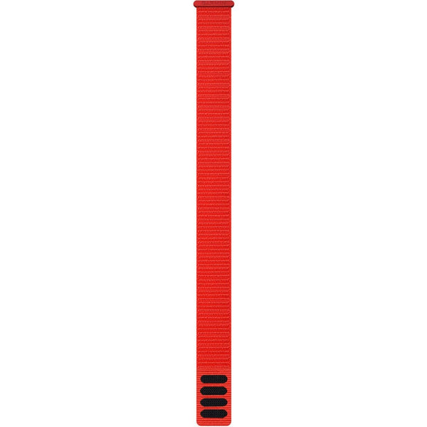 Garmin UltraFit Nylon 22mm Flame Red Watch Strap