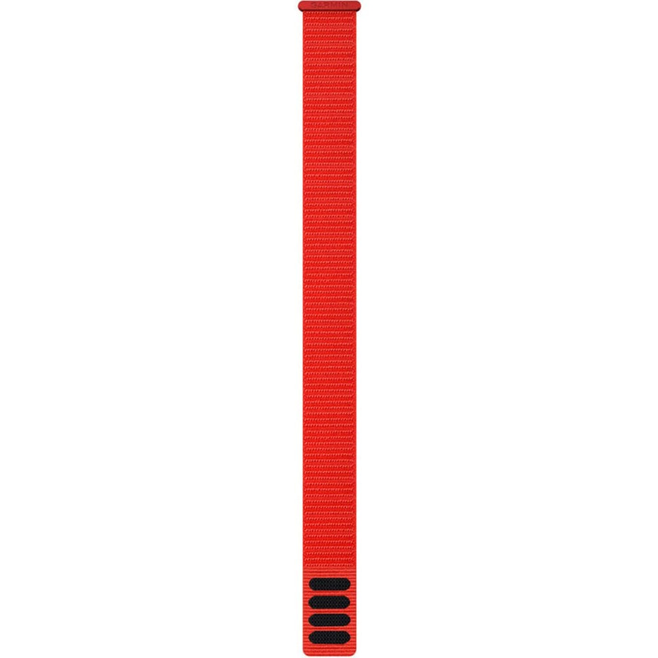 Garmin UltraFit Nylon 22mm Flame Red Watch Strap