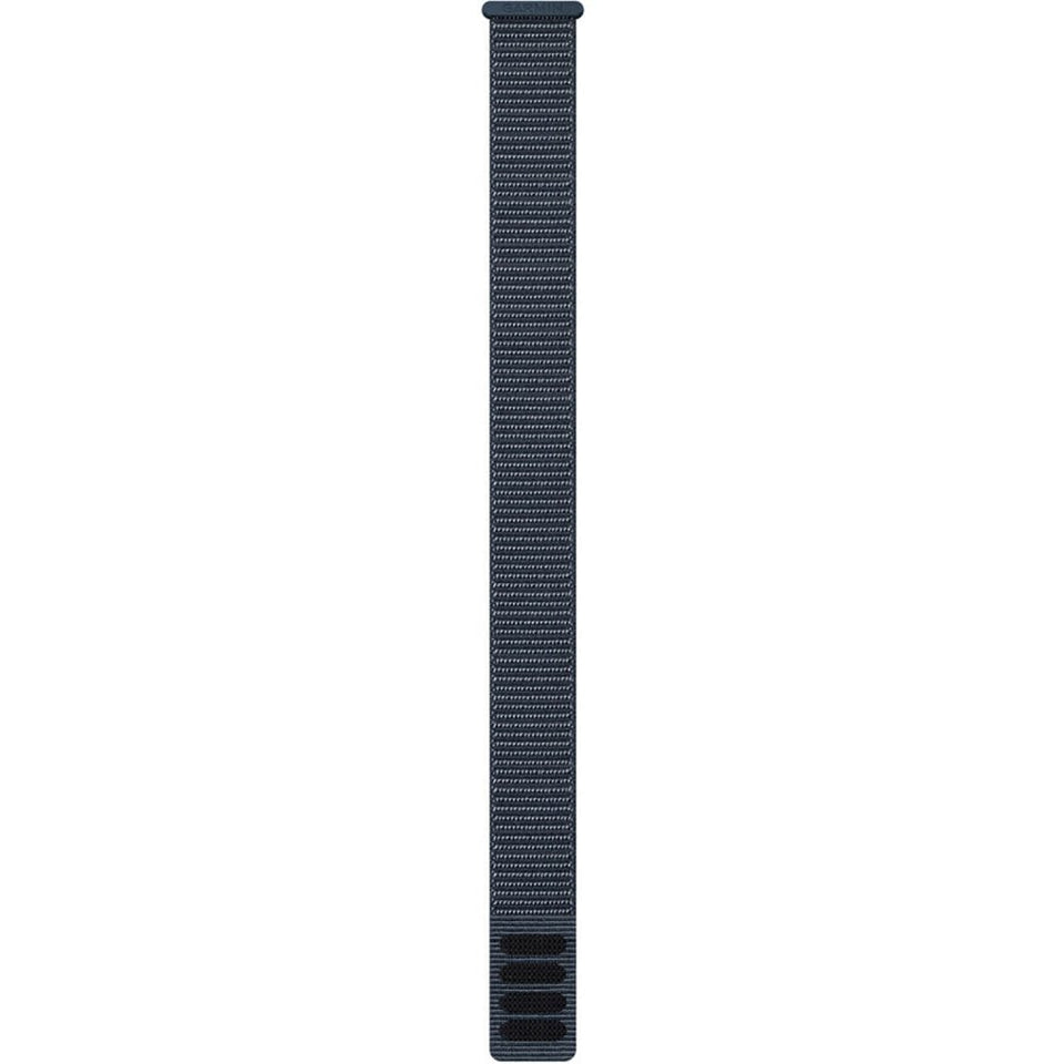 Garmin UltraFit Nylon 22mm Granite Blue Watch Strap