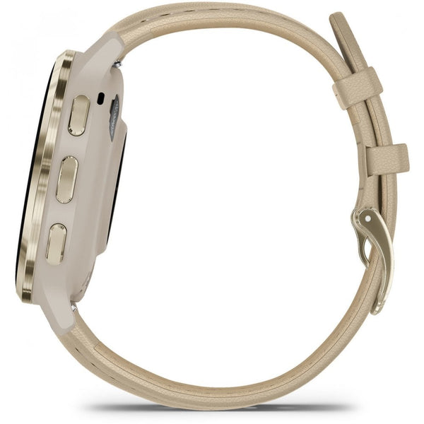 Garmin Venu® 3S French Grey Leather 41mm Smartwatch