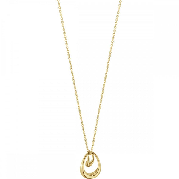 Georg Jensen 18ct Yellow Gold Offspring Necklace