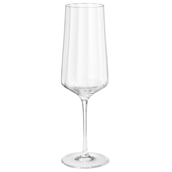 Georg Jensen BERNADOTTE Champagne Flutes 6 Pieces