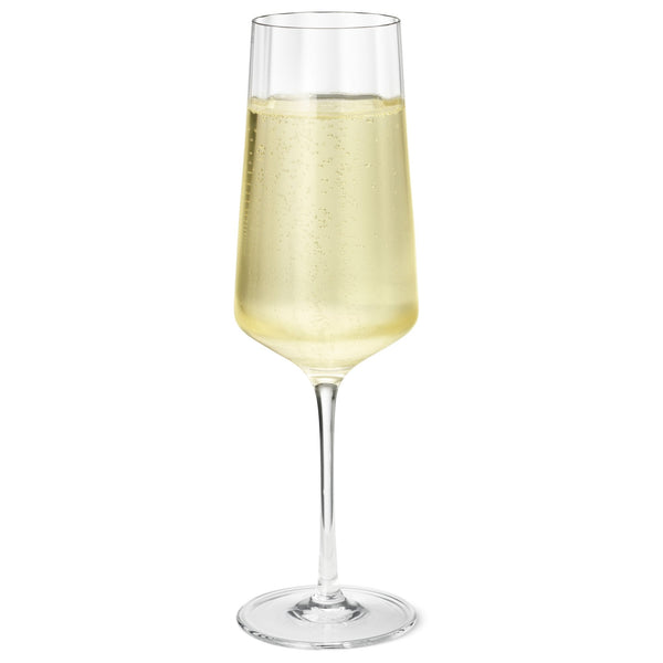 Georg Jensen BERNADOTTE Champagne Flutes 6 Pieces