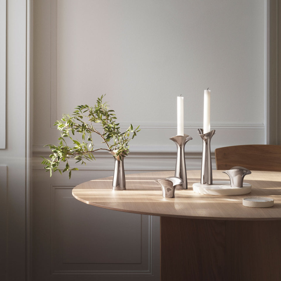 Georg Jensen BLOOM BOTANICA Candleholders 2pcs