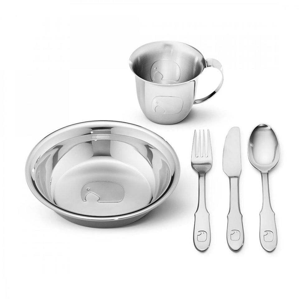 Georg Jensen Children's ELEPHANT 5pcs Set