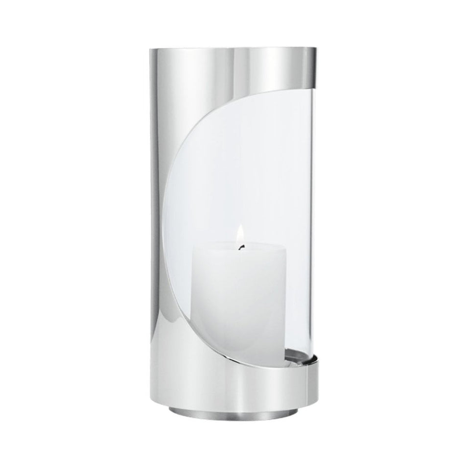Georg Jensen CHROME CONTOURS Small Candle Holder