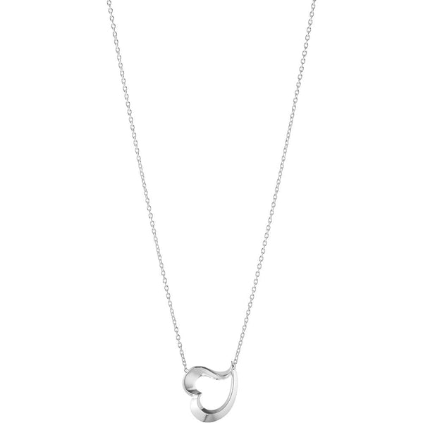 Georg Jensen Ladies Love Leaf Heart Necklace