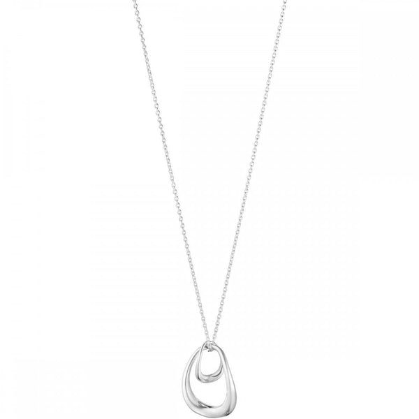 Georg Jensen Large Silver Offspring Necklace