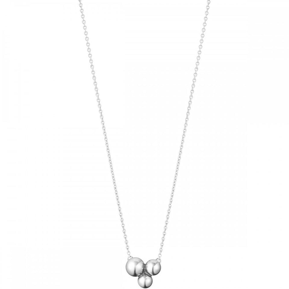 Georg Jensen Moonlight Grapes Silver Cluster Pendant