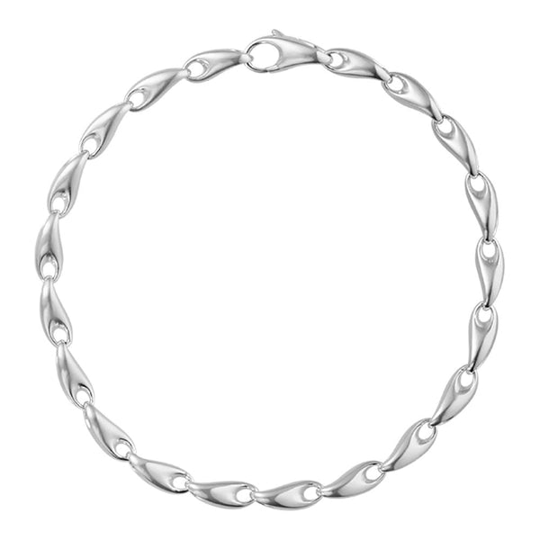 Georg Jensen REFLECT Sterling Silver Link Bracelet