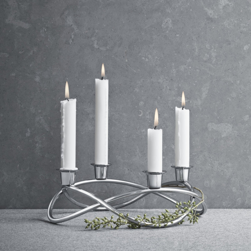 Georg Jensen SEASON Mirrored Candleholder