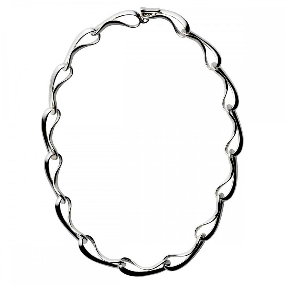 Georg Jensen Silver Infinity Necklace