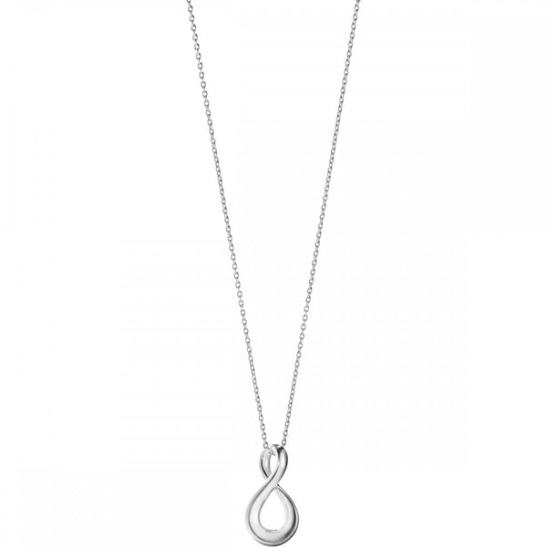 Georg Jensen Silver Infinity Necklace