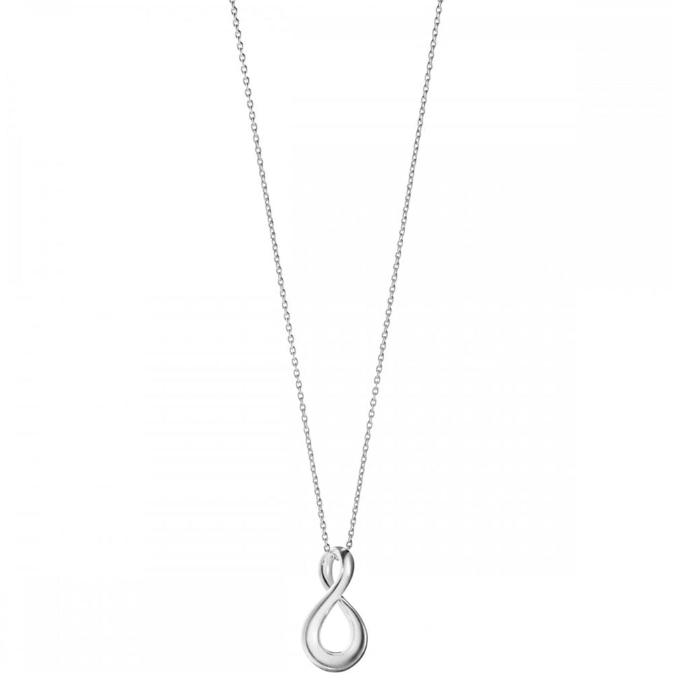 Georg Jensen Silver Infinity Necklace