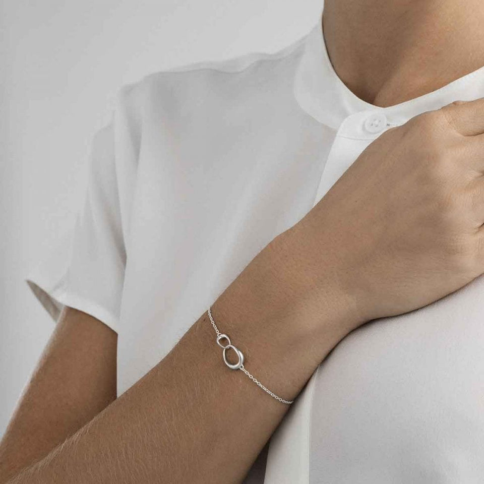 Georg Jensen Silver Offspring Bracelet
