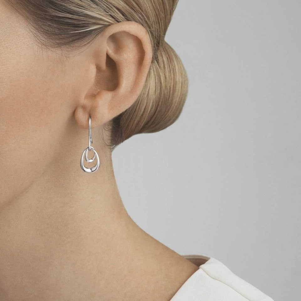 Georg Jensen Silver Offspring Earring Drops