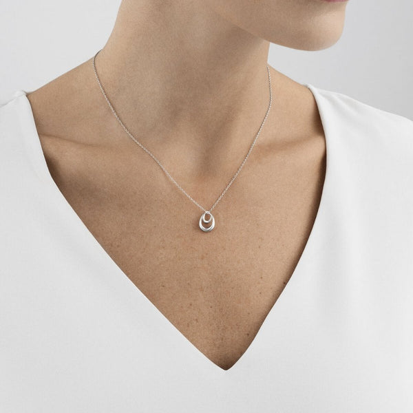 Georg Jensen Silver Small Offspring Necklace