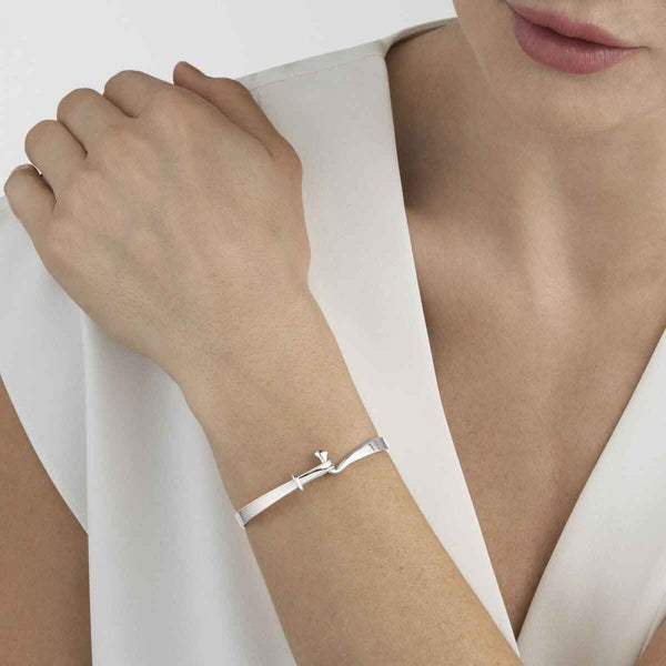 Georg Jensen Silver Torun Bangle