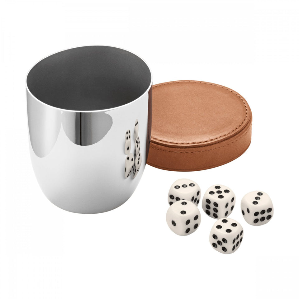Georg Jensen SKY Dice Cup & Dice