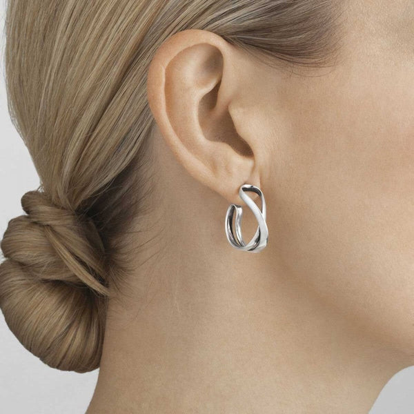 Georg Jensen Small Infinity Loop Earrings