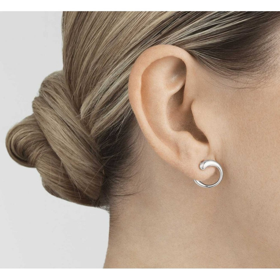 Georg Jensen Small Mercy Swirl Earrings