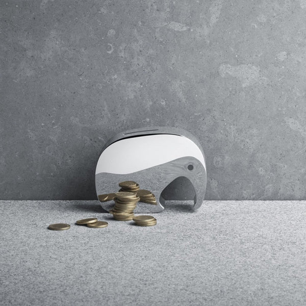 Georg Jensen Stainless Steel MINIPHANT Money Box